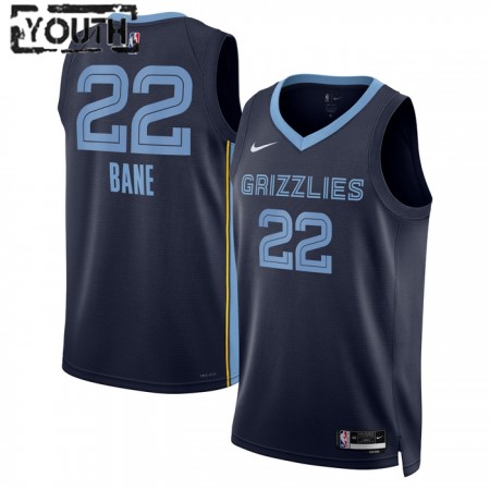 Dres Memphis Grizzlies Desmond Bane 22 Nike 2022-23 Icon Edition Navy Swingman - Dječji